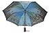 Conch umbrellas 3899NY 44 in. Automatic Open 3 Fold Compact Umbrella with Ny Sightseeing Design - Navy