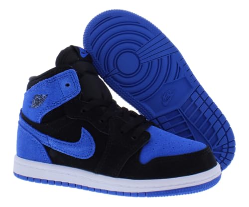 Jordan Toddler's 1 Retro High OG Black/Royal Blue-White (FD1413 042) - 6