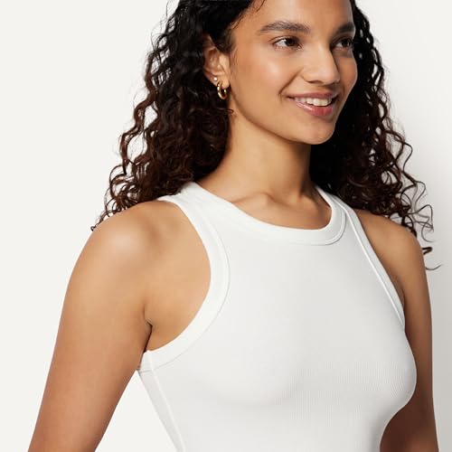Image of Amazon Essentials Women's Slim-Fit Ribbed Tank Top
