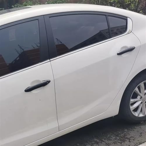 Poignée de porte Kia Optima K5 masquer rayures protection carbone sans trou - 2