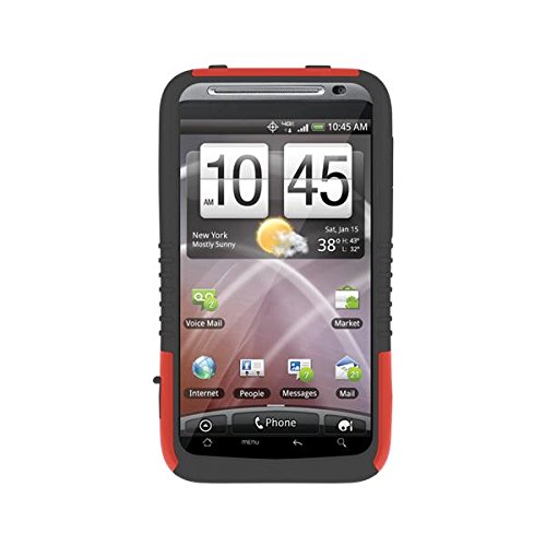 Trident Case Aegis Protective Case for HTC ThunderBolt - 1 Pack - Carrying Case - Retail Packaging - Red