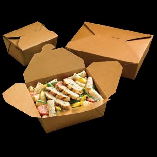 ECOTB3K-PB Bio-Pak 66 Oz / #3 Take-Out Container - 200 / CS