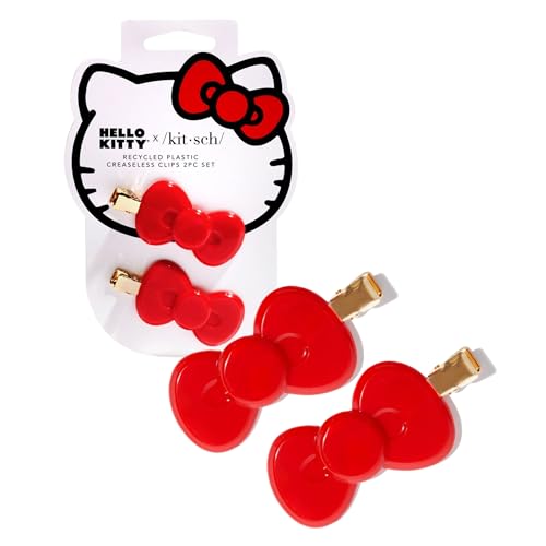 Hello Kitty x Kitsch Creaseless Hair Clips for Women -