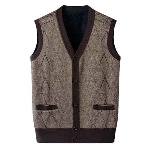 Cardigan en tricot homme pour le bureau gilet de mi-saison chic