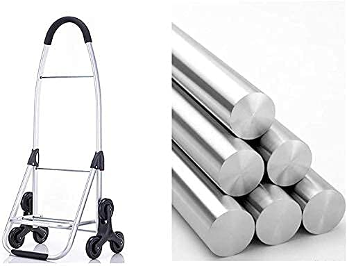 JHYFT Einkaufstrolley Multifunktions-Einkaufstrolleys, Küchenaufbewahrung Utility Carts Fashion Climb The Stairs… – Bild 6