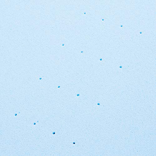 Amazon Basics Cooling Gel-Infused Memory Foam Mattress Topper - Ventilated, Certipur-Us Certified Foam, 2-Inch - Queen #TOP2