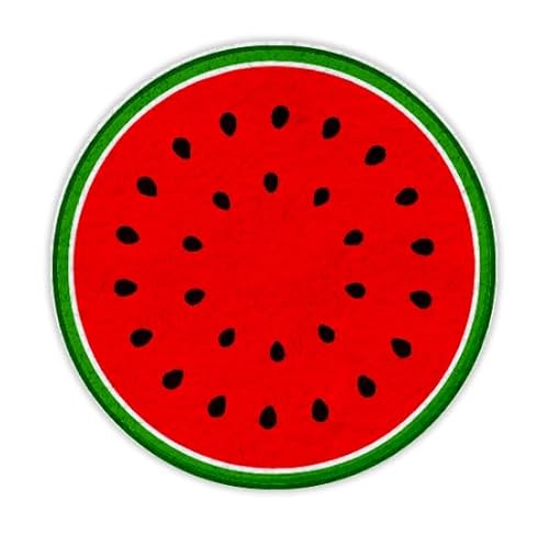 Toalla con Forma Redonda. Toalla de Playa Original | E&B PORRAS (sandía)