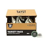 Tayst Coffee Pods | 30 ct. Sample Box | 100% Compostable Keurig K-Cup compatible | Gourmet Coffee in Earth Friendly packaging