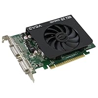 EVGA 01G-P3-2731-KR GeForce GT 730 Graphic Card - 700 MHz Core - 1 GB DDR3 SDRAM - PCI Express 2.0 x16 - 1600 MHz Memory Clock - 4096 x 2160 - DirectX 12, OpenGL 4.4, OpenCL - DVI - 2 x DVI Outputs