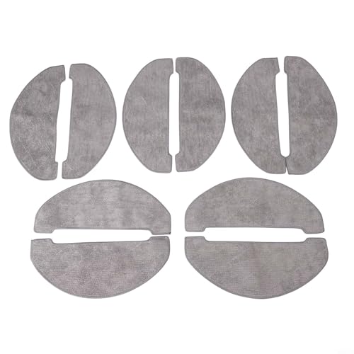 Honseadek Mikrofaser-Wischtuch-Ersatz-Pads, Mikrofaser-Wischtuch, Roboter-Staubsauger-Zubehör, kompatibel mit Roboter-Staubsauger-Zubehör, Bodenreinigungstuch (10 Stück) – Bild 4