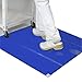 YAHEA Cleanroom Sticky Mats 2 Pack, Blue 24''×36'' Construction Tacky/Adhesive Floor Mats for Laboratory Hospital Construction Pet, 40 Microns(30 Sheets Each)