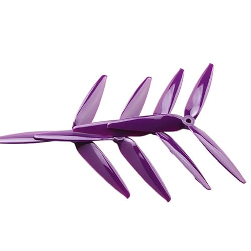 6�p�b�N�i12�y�A�j7X4X3 7040 3�u���[�h�v���y���AFPV�t���[�X�^�C��7�C���`�����O�����WLR7�V�l���t�^�[�h���[��DIY�p�[�c�ƌ݊������� accessory(12Pairs Purple)