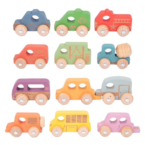 TickiT Rainbow Wooden Vehicles