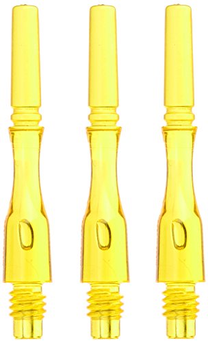 コスモダーツ フィットシャフト ギア シャフト ハイブリッドロック クリアイエロー2