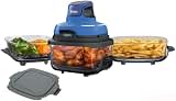 Ninja CRISPi Portable Air Fryer System, Blue, TempWare Glass Containers, 1500W, All-in-One Cooking, Space-Saving Design — image 1