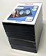 Hama DVD-Hülle Slim 25er-Pack (auch passend für CDs und Blu-Rays) extra schmal, mit Folie zum Einstecken des Covers, schwarz
