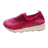 Femmess Baskets de Courses Basses Athletique Marche Filets Chaussures Sport Run Noir Bleu Gris Blanc Douillet Baskets