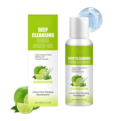 Gel nettoyant exfoliant format nomade pour purifier la peau en voyage