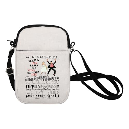 BNQL Musical Crossbody Bag We Go Together Like Movie Merchandise Gift Fans Gift Shoulder Bag
