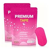 Mouth Tape for Sleeping 60 Pack, Athletic Tape Wrap Breath Training Tape Nasal Strips for Adults Athletes Breathing(Pink-60 pcs)