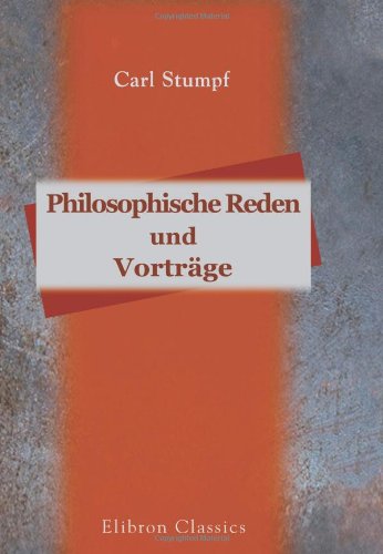 Philosophische Reden und Vorträge (German Edition)