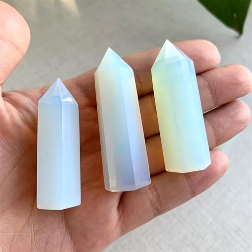 Ornement en cristal d'opale hexagonal, le cadeau idéal pour la maison - 4