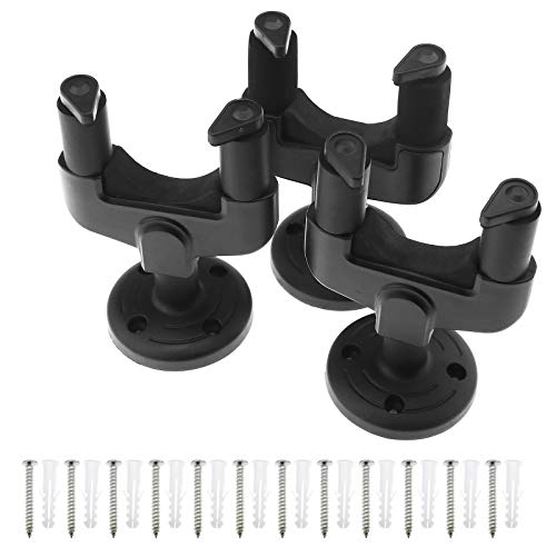 OTOTEC Lot de 3 supports muraux pour guitare électrique, basse, ukulélé - Les Beatles, Paul McCartney, John Lennon, RIngo Starr, George Harrison OTOTEC Lot de 3 supports muraux pour guitare électrique, basse, ukulélé