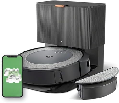 iRobot Robô Roomba® i5+ Combo Aspirador e Passa Pano com esvaziam...
