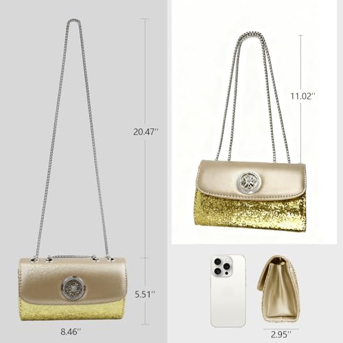 Image of Shoulder Bag for Women, Faux Leather Women's Shoulder Handbags, Fashionable Tote Purses for Women