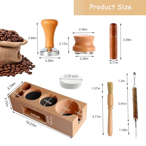Kit accessoires expresso 51mm avec agitateur WDT et station tamper