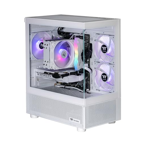 Thermaltake Gaming System Horizon Elite - Intel 14400F / RTX 5060/ B760 WiFi/ 32GB RAM/View 170 ARGB Snow, CA-4Q1-00S6WA-00