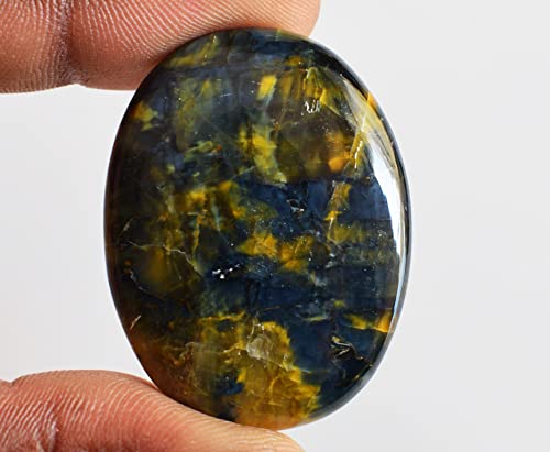 Piétersite africain de qualité supérieure taillé en cabochon de 40mm - 3