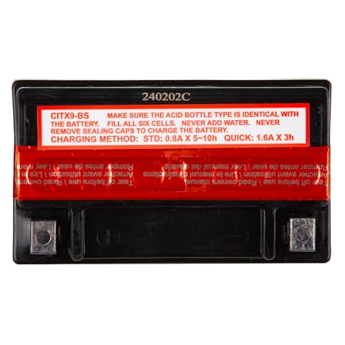 Image of Interstate Batteries YTX9-BS Powersports Battery 12V 8Ah 130CCA AGM