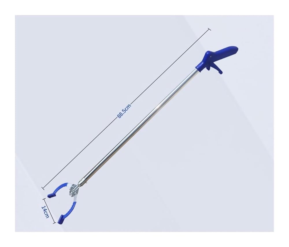Raccogli Oggetti, Pinza Prensile in Alluminio, Pinza Pieghevole Leggera, per la Raccolta di Oggetti all'Interno e all'Esterno