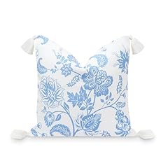 Cornflower Blue Floral 18"x18"