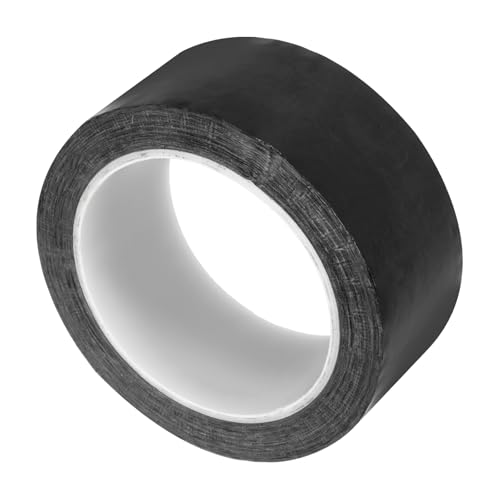 Image of uxcell 1 Rolls Black 0.71 Inch x 72 Yards Polyester Film Electrical Tape PET Tape High Temperature Heat Resistant Tape for Transformer Motor Wire 5S Positioning Logo,18mm x 66m