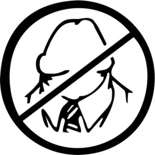 No Dickhead Stupid Rude Funny Vinyl Graphic Car Truck Window