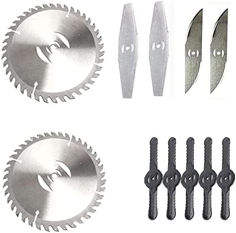 Weed Eater Replacement Blades,Electric Battery Powered Weed Wacker Attachments,Brush Cutter Trimmer Head，3 Kinds of Adjustable Blades,Garden Trimmer Accessories