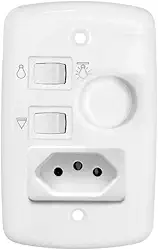 Controle Ventilador De Teto 4x2 110v 220v Bivolt Tomada 10a