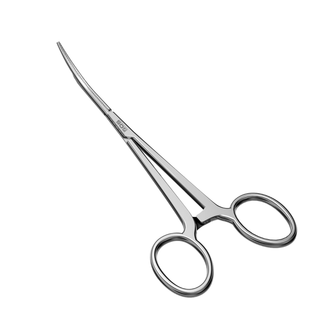 Bos Medicare Surgical Artery Forceps is made of best quality stainless steel and is used to blocks the flow of blood and tips close the blood vessels. (Artery forceps 6 Inch Curved) (B09GPY2J1S) Amazon Price History, Amazon Price Tracker