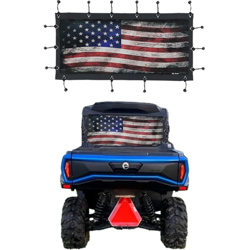Rear Dust Screen for CanAm UTV/SXS Models by Oh Hey. PowerSports FITS: (Commander 2021 +)