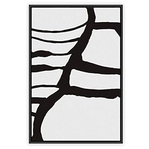 signwin Framed Canvas Wall Art Abstract Color Block...