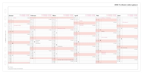 Filofax A5 Professional Jahrespl. (deutsch)2026