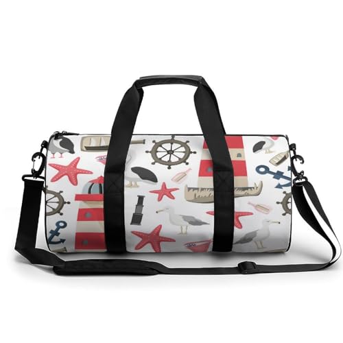 Sac de voyage navire phare duffel bag idéal pour le camping et les week-ends