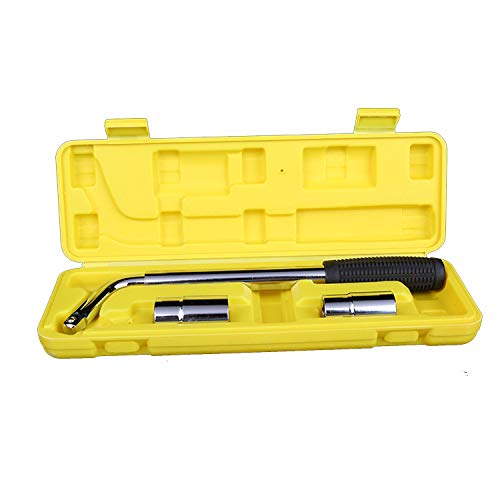 Nuofake Portable Portable Repair Kit 3PC Curved Handle Socket Wrench Set Car Repair