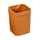 BEBEMOKO Großer Haushalts abfalleimer ohne Deckel Robuster Kunststoff mülleimer im Nordischen Stil...
