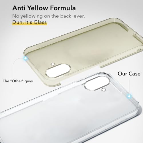 Image of Jkobi Lifetime Anti-Yellow Clear Back Cover Case for Samsung Galaxy M07 | Samsung Galaxy F07 (Sleek Hard Crystal | Shockproof and Camera Protection)