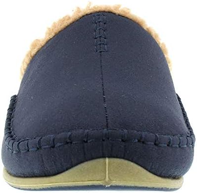Deer Stags Unisex Nordic Microsuede Slipper / Navy / Men's 8 US / Wide | Image 4