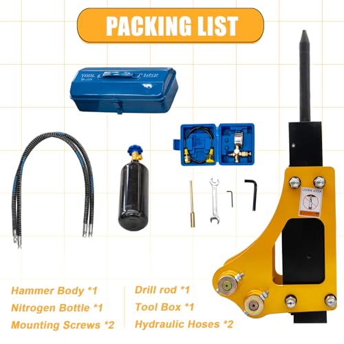 MMS 1-1.5 Ton Hydraulic Breaker
