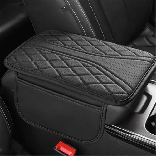 Car Center Console Cover for Polestar 3 2025, Leather Memory Foam Auto Armrest Cov...